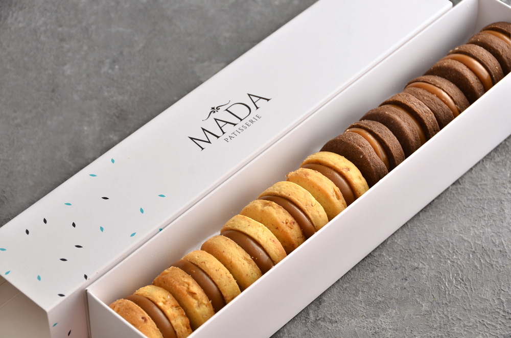 Caja alfajores sable x 10