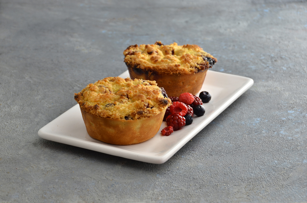 Crumble de frutos rojos x 1