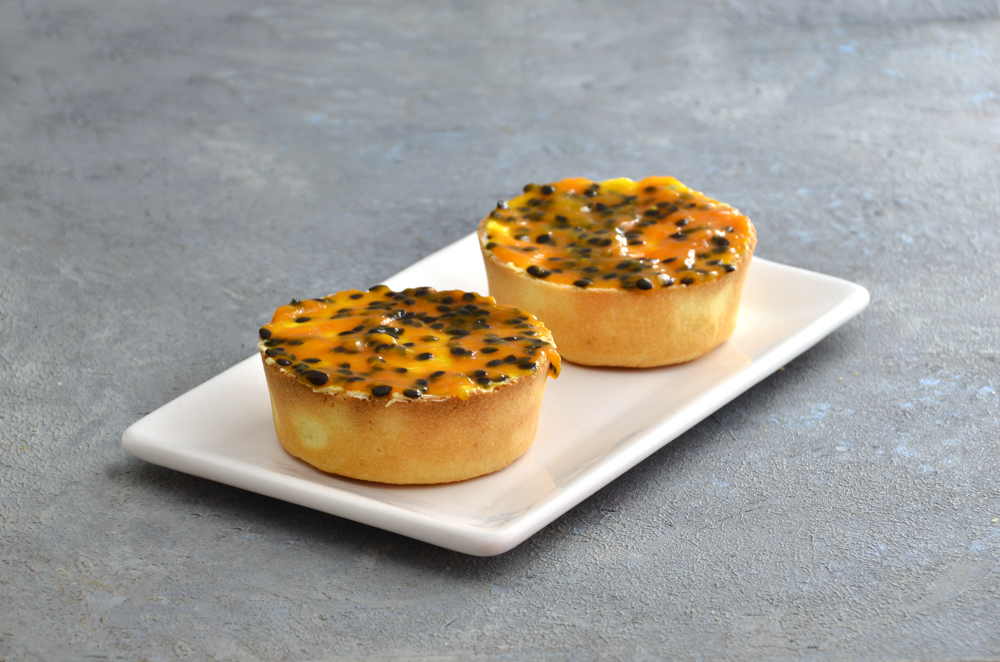 Tarteleta chocolate blanco y maracuya x 1