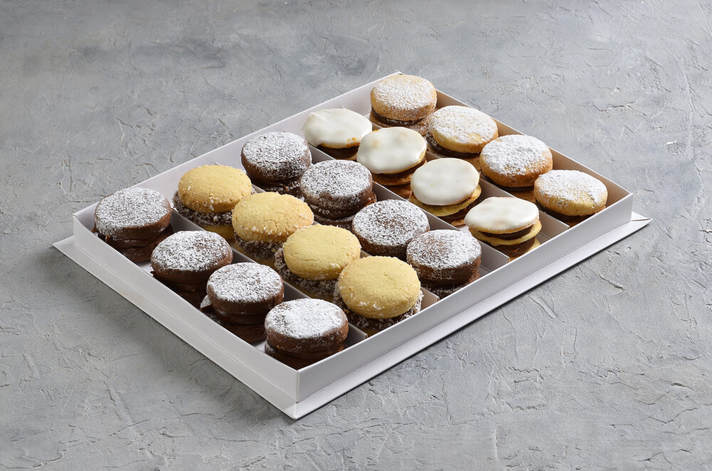 Caja alfajores x 20