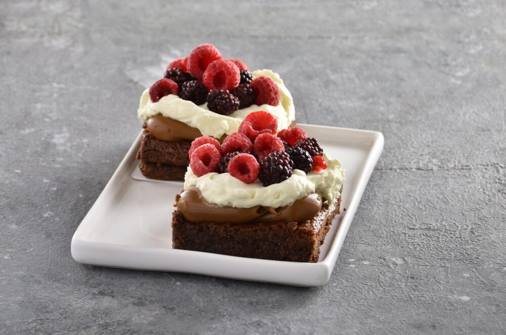 Marquise de chocolate con frutos rojos x 1