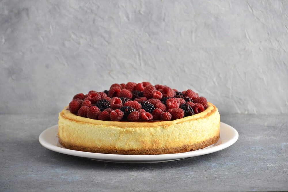 Cheesecake Con Frutos Rojos