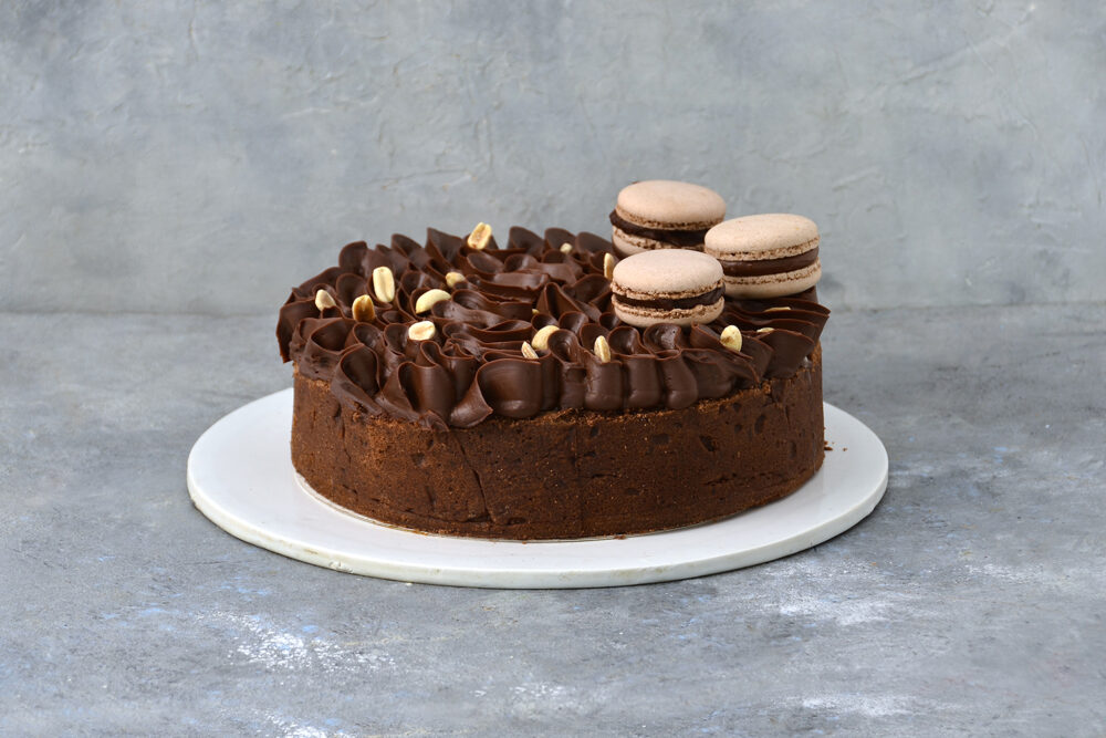 Torta de Chocolate Y Caramel